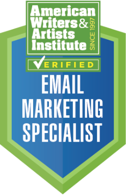 Certified AWAI email copywriter